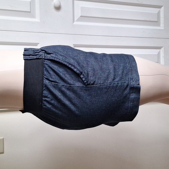 Refuge Cotton Mini Skirt Size S/M - Picture 4 of 10